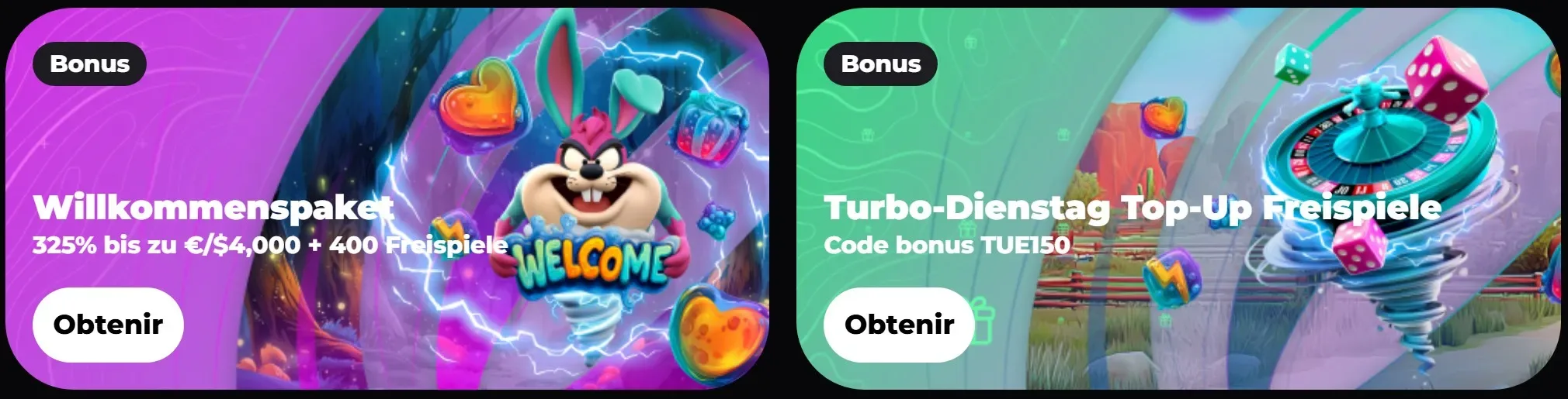 Slotornado Casino banner